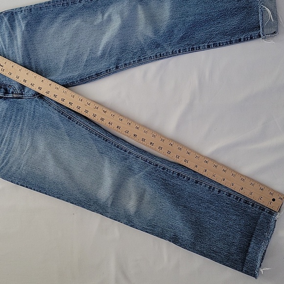 Moussy Vintage Jeans Size 27 Womens Low Rise Loose Fit Straighr Leg - Picture 9 of 9